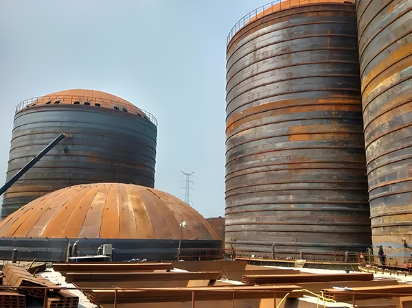 彰武焦粉钢板仓